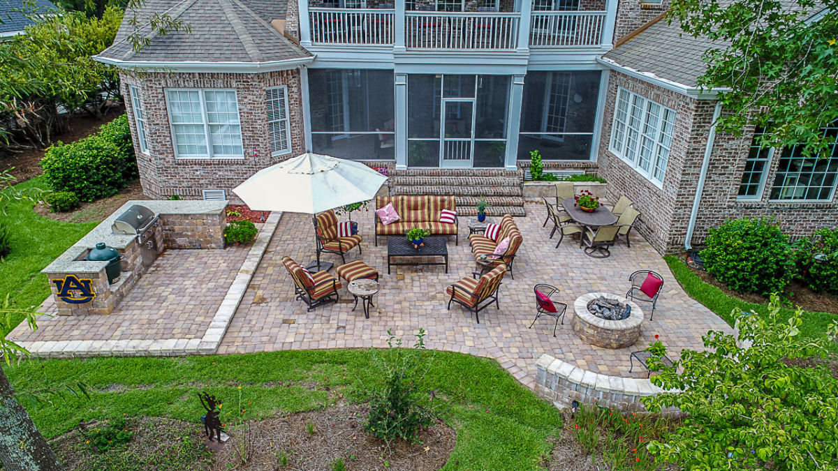 Paver Patio: a Family Project